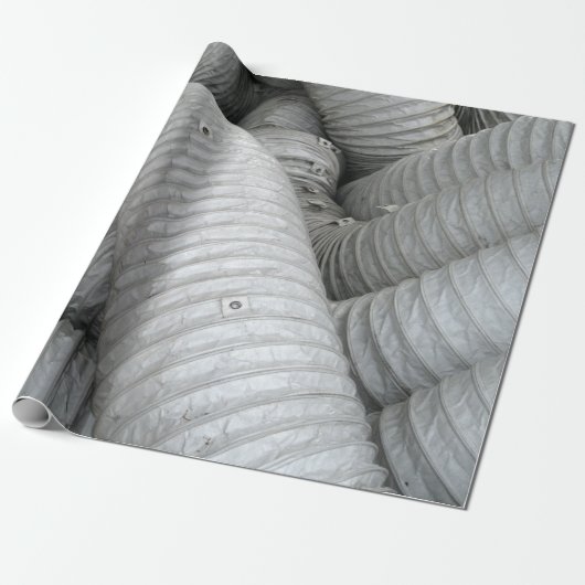 Sofa aus grauem und schwarzem Stoff Geschenkpapier (Ungerollt)