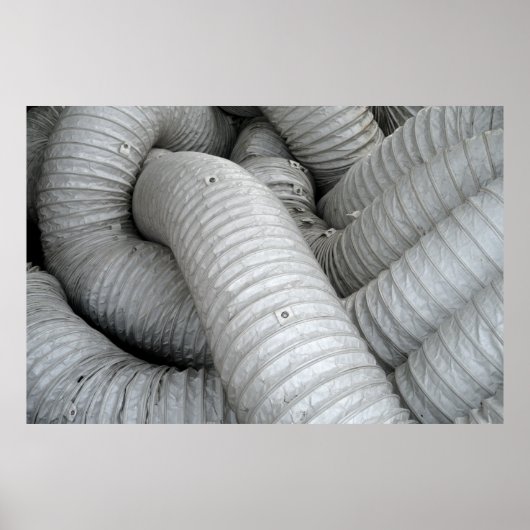 Sofa aus grauem und schwarzem Stoff Poster (Vorne)