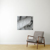 Sofa aus grauem und schwarzem Stoff Wandteppich (Beispiel (Horizontal))