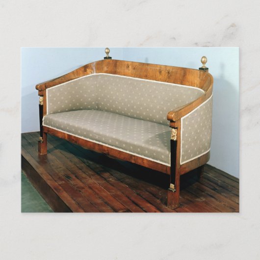 Sofa, Biedermeier-Stil, c.1820 Postkarte (Vorderseite)