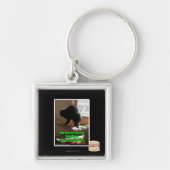 Sofa-Bison Schlüsselanhänger (Vorne)