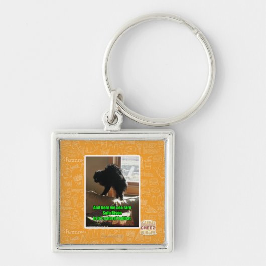 Sofa-Bison Schlüsselanhänger (Vorne)