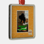 Sofa-Bison Silbernes Ornament (Rechts)