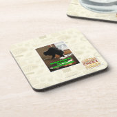 Sofa-Bison Untersetzer (Linke Seite)