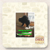 Sofa-Bison Untersetzer (Vorderseite)