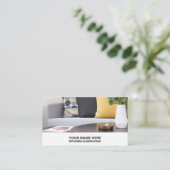 Sofa Cushions, Reinigungsservice Visitenkarte (Stehend Vorderseite)