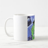 Sofa des Schnauzer und der schwarzen Katze Kaffeetasse (Links)