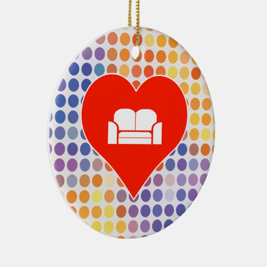 Sofa-Ikone Keramikornament (Rechts)