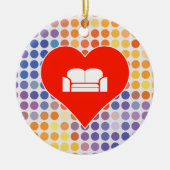 Sofa-Ikone Keramikornament (Vorne)