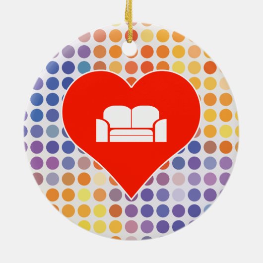 Sofa-Ikone Keramikornament (Hinten)