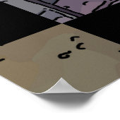 Sofa im französischen Viertel Poster (Ecke)