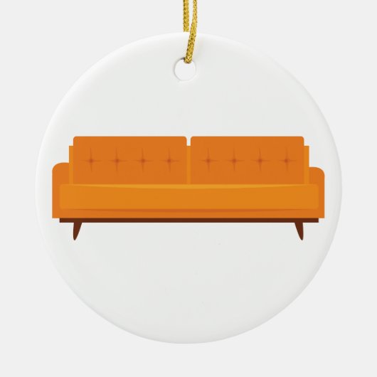 Sofa Keramik Ornament (Vorne)