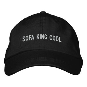 SOFA KING COOL BESTICKTE BASEBALLKAPPE