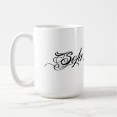 Sofa-König Hot Coffee Mug Kaffeetasse (Links)