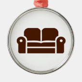 Sofa Ornament Aus Metall (Vorne)