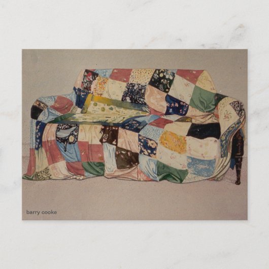 Sofa Postkarte (Vorderseite)