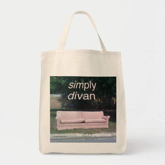 Sofa-Projektlebensmittelgeschäft-Tasche Tragetasche (Vorne)