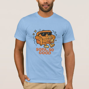 Sofa So gut Funny Couch Cartoon Pub T - Shirt