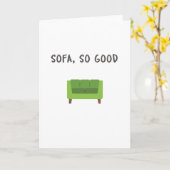 SOFA, SO GUT - GUTE KÜHLKARTE KARTE (Gelbe Blume)