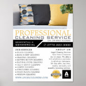 Sofabrikate, Reinigungsservice Werbung Poster (Vorne)