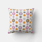 Soffkudde Cirkulär vit Kissen (Rückseite)