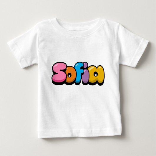 Sofia Baby T-shirt (Vorderseite)