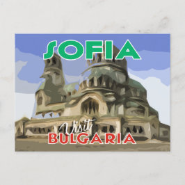 Sofia, Besuch Bulgariens Postkarte