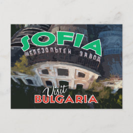 Sofia, Besuch Bulgariens Postkarte