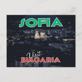 Sofia, besuchen Sie Bulgarien... Postkarte