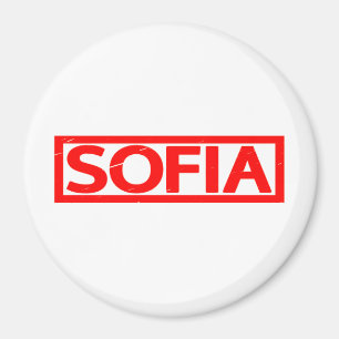 Sofia-Briefmarke Magnet