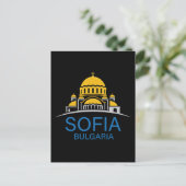 Sofia Bulgaria European Union Postkarte (Stehend Vorderseite)