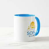 Sofia Bulgaria European Union Tasse (VorderseiteRechts)