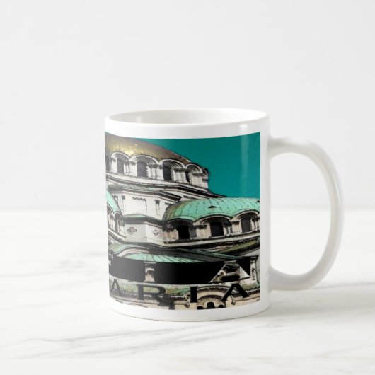 Sofia Bulgaria Souvenir Kaffeetasse (Rechts)