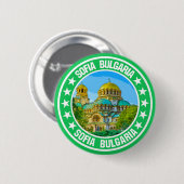 Sofia Bulgarien Button (Vorne & Hinten)