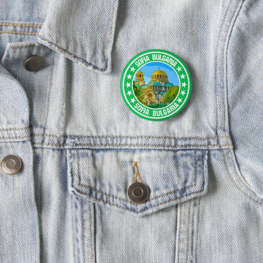 Sofia Bulgarien Button (Beispiel)