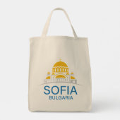Sofia Bulgarien Europäische Union Tragetasche (Rückseite)