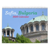 Sofia Bulgarien - Kalender 2026 (Titelbild)