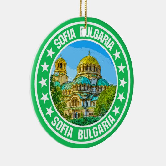 Sofia Bulgarien Keramik Ornament (Rechts)