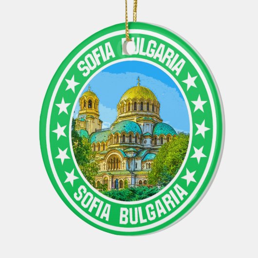 Sofia Bulgarien Keramik Ornament (Links)