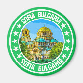 Sofia Bulgarien Magnet (Vorne)