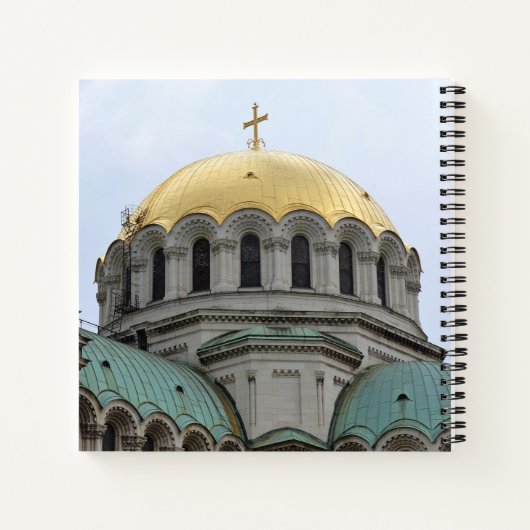 Sofia Bulgarien Notebook Notizblock (Rückseite)