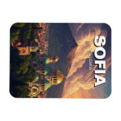 Sofia Bulgarien Reise Magnet (Horizontal)