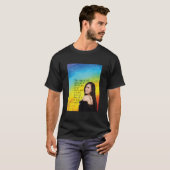 Sofia Carson Rainbow Quote T-Shirt (Vorne ganz)