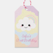 Sofia Cloud Birthday Vielen Dank Geschenkanhänger (Vorderseite)