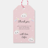 Sofia Cloud Birthday Vielen Dank Geschenkanhänger (Rückseite)
