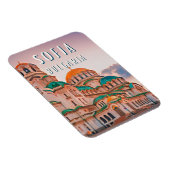 Sofia - Die Stadt der bulgarischen Kontrasten Magnet (Rechte Seite)