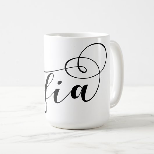 Sofia Flag, I Heart Sofia, Bulgarien Kaffeetasse (VorderseiteRechts)