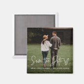 SOFIA-Foto speichert den Datums-Magneten Magnet (Vorderseite/Rückseite)