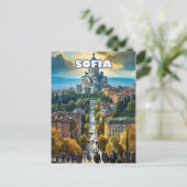 Sofia, Hauptstadt mit vielen Charmen Postkarte (Stehend Vorderseite)