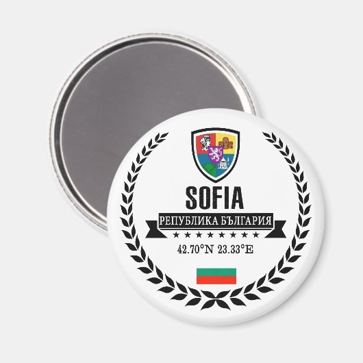 Sofia Magnet (Vorderseite/Rückseite)